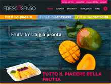 Tablet Screenshot of frescosenso.it